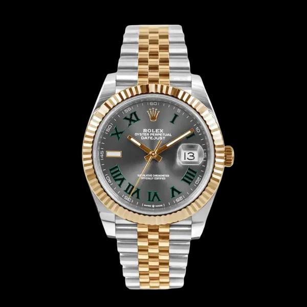 Rolex Datejust 41 ‘Wimbledon’ Dial Two-Tone Jubile