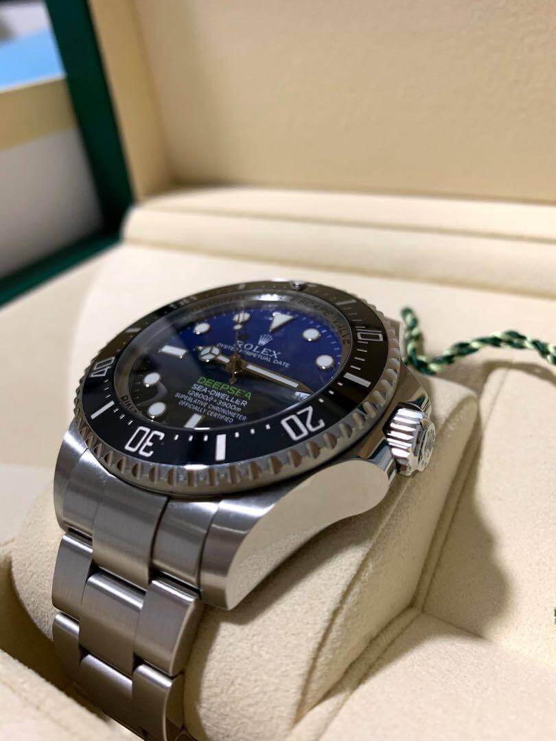 RX Sea Dweller Deepsea Cadran Bleu 126660 Pour Homme
