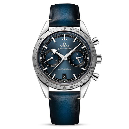 OMEGA Speedmaster 57 Cuir Bleu