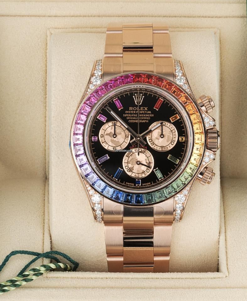 Rolex Daytona Rainbow GOLD
