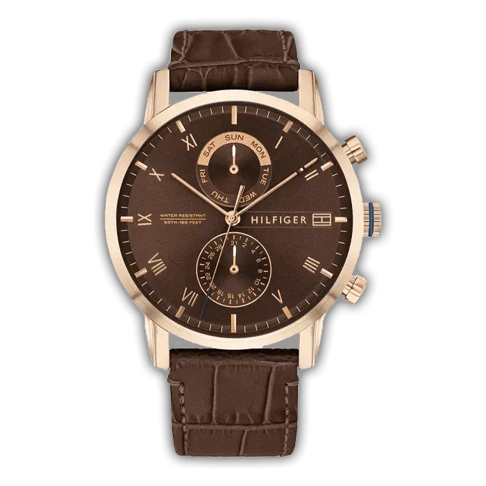 Montre Homme en cuir marron TH-LX1710400 Kane