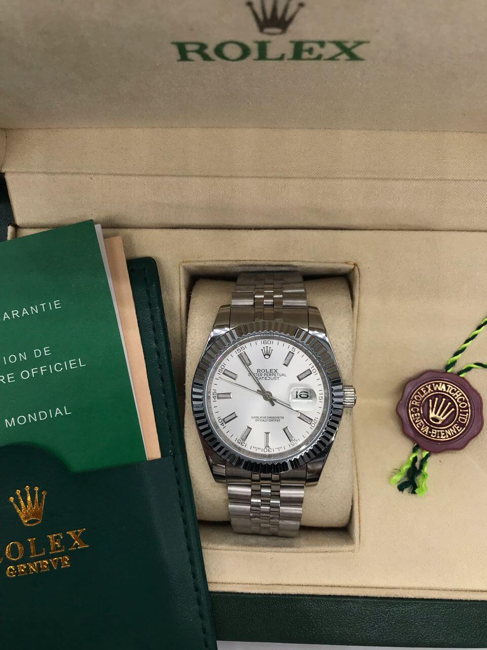 RX Montre Datejust 41 Blanc Jubilé Pour Homme