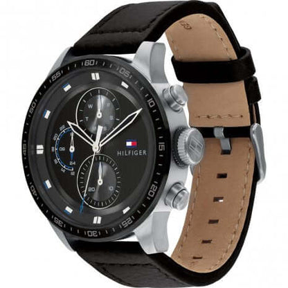 Montre Homme Tommy Hilfiger 1791810 Cuir Noir