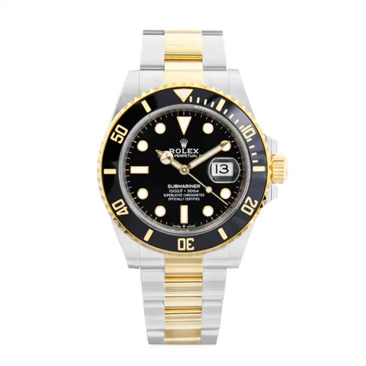 Rolex Submariner Black Yellow Gold