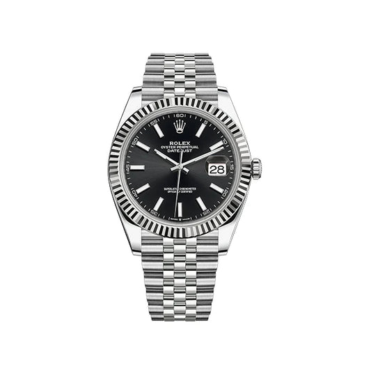 Rolex Datejust Noir Stick Dial Oyster